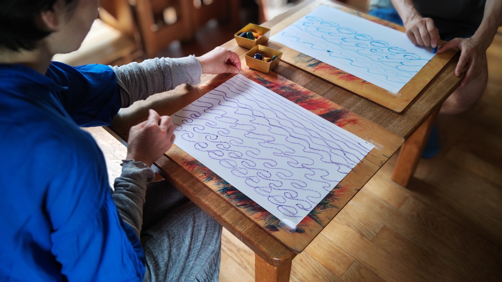 フォルメンを体験する/まなびのひろば | 横浜シュタイナーこどもの園